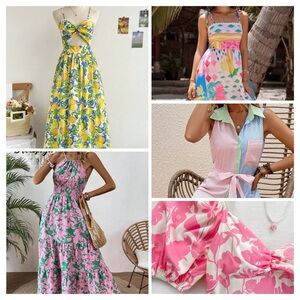 All 5 SHEIN Maxi Dresses - All Size L